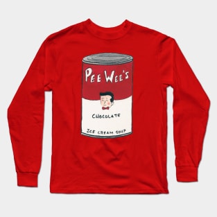 Pee Wee Ice Cream Long Sleeve T-Shirt